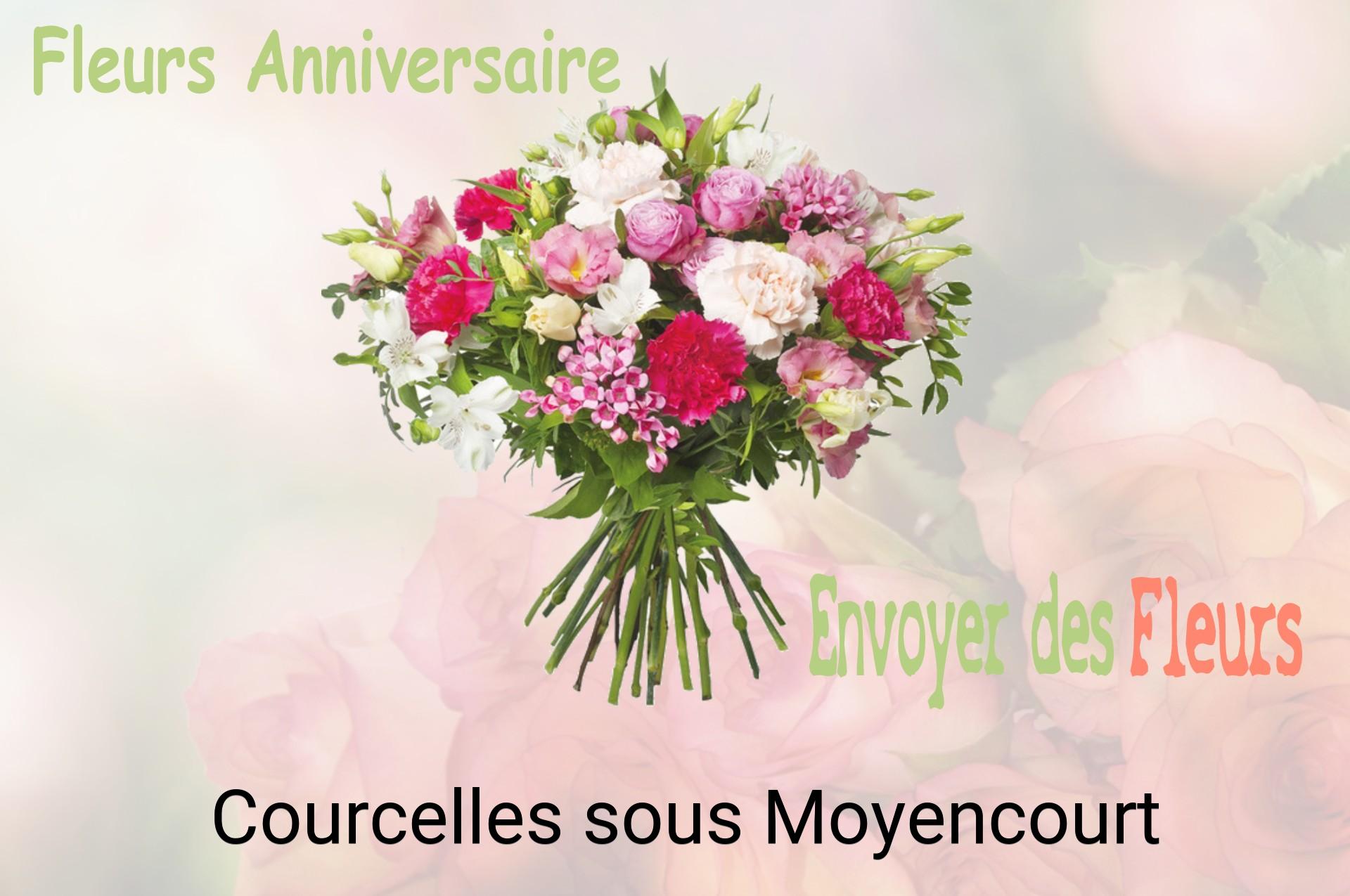 Bouquet de fleurs d’anniversaire livré à Courcelles-sous-Moyencourt